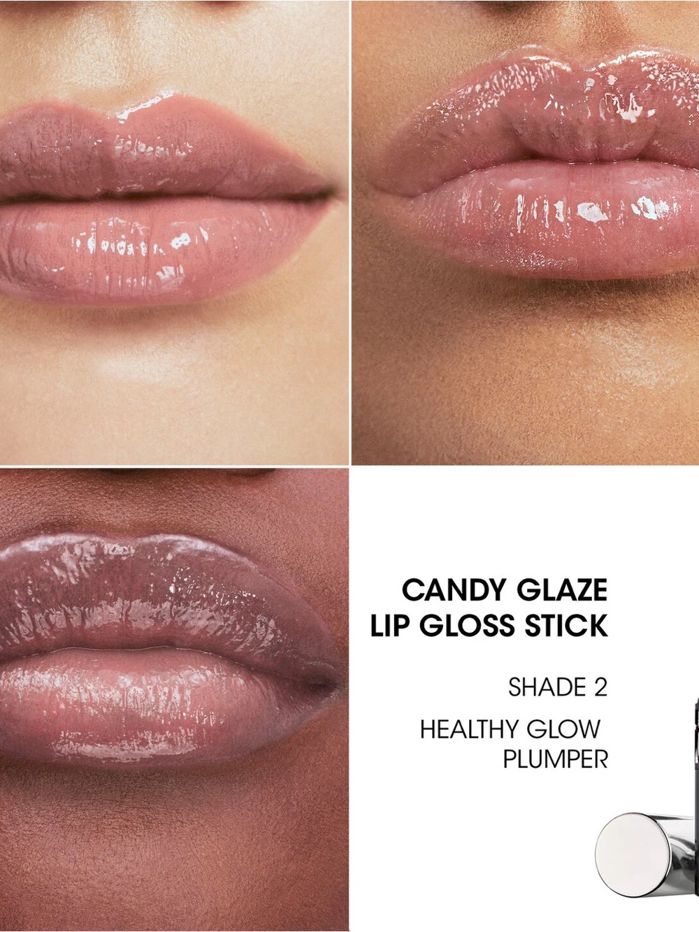 YALL Beauty Candy Glaze Lip Gloss Stick  (Shade 2)